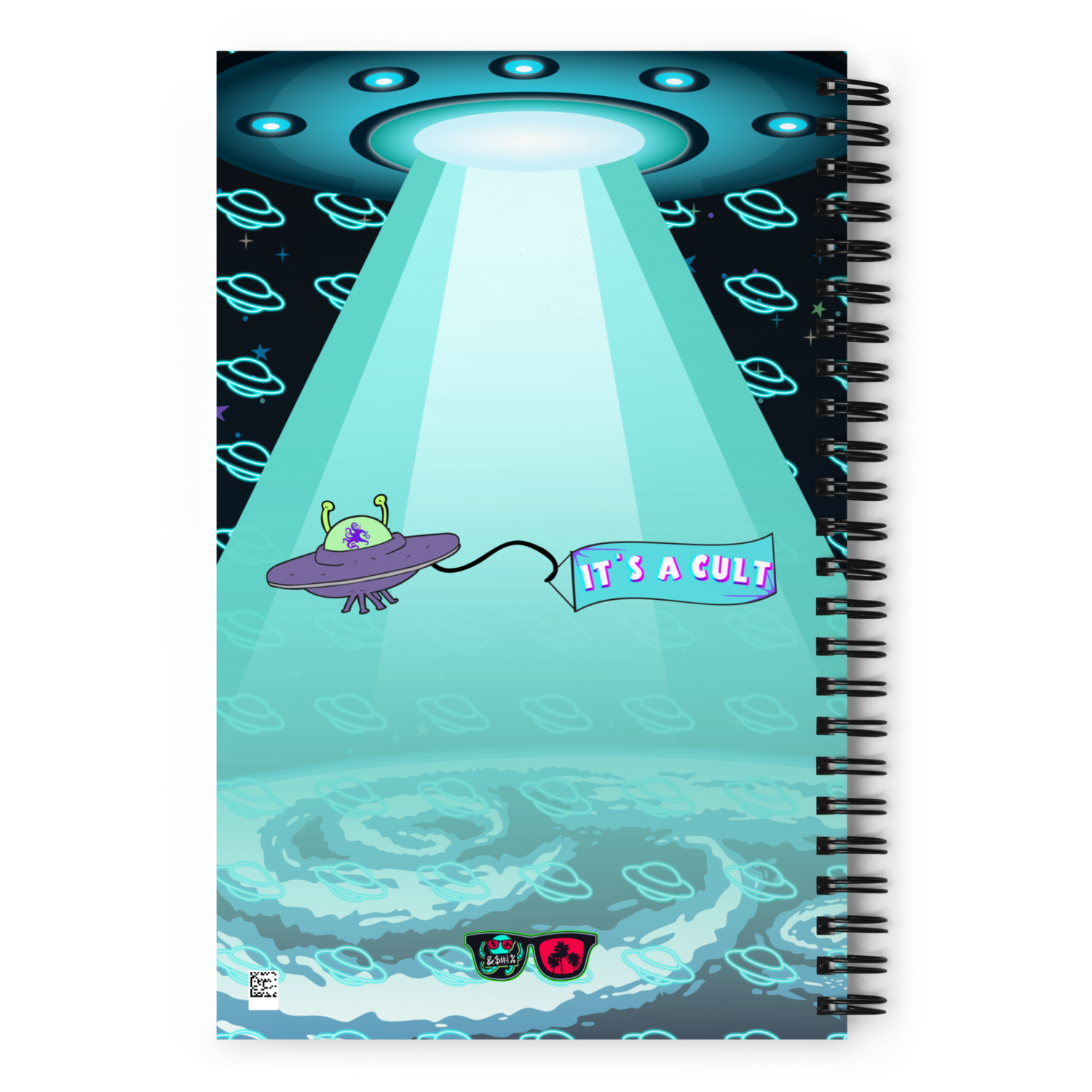 Spiral notebook - Scientology: Fake Space Navy