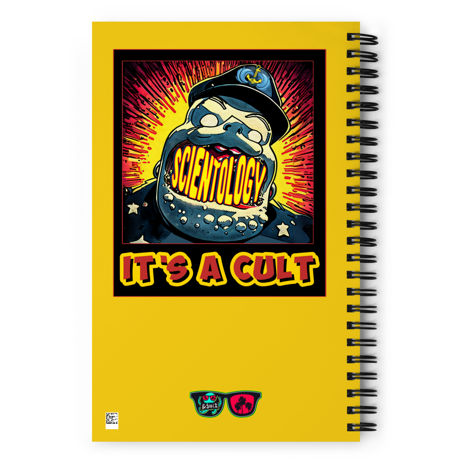 Spiral notebook - Scientology: Needs To Pay Taxes