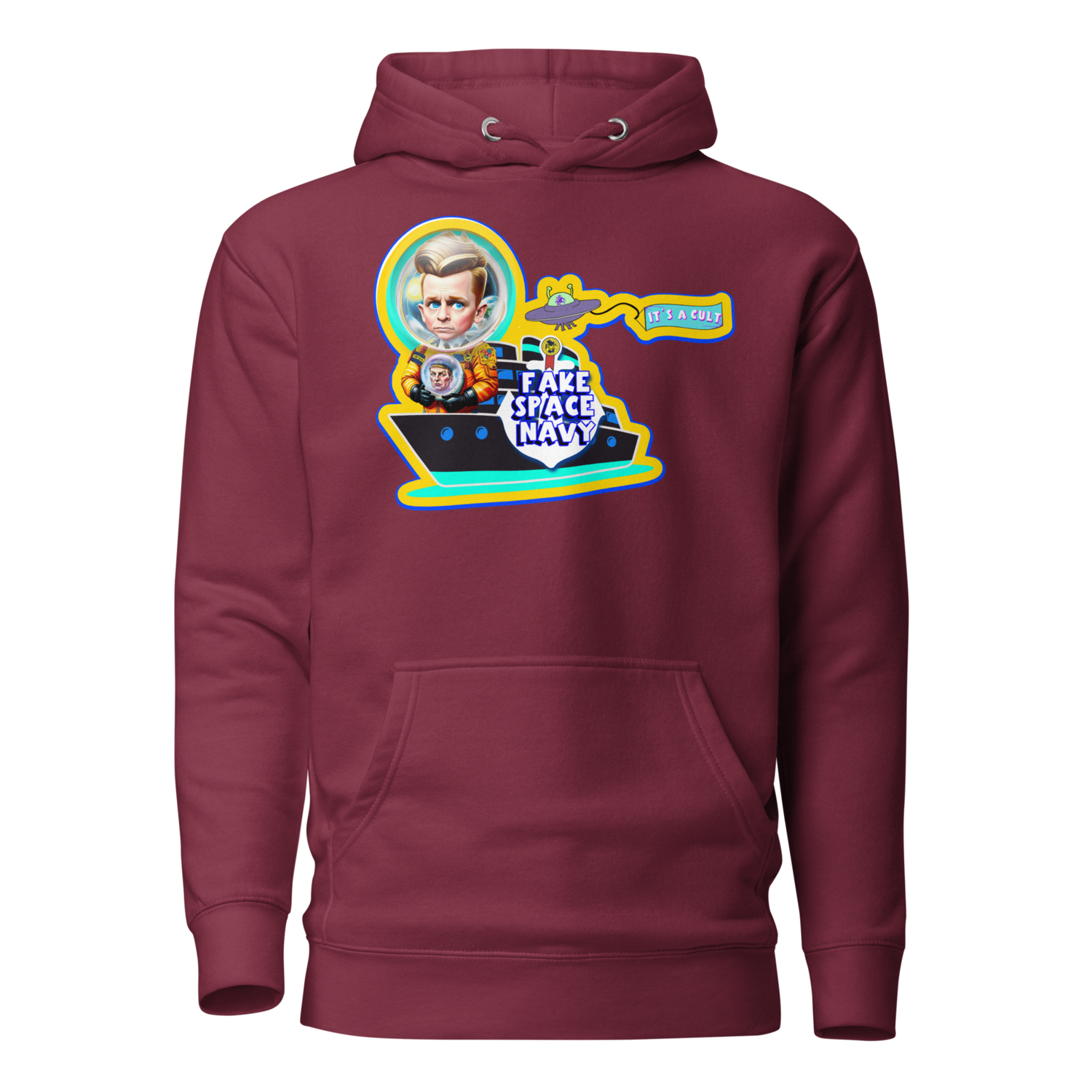 Unisex Hoodie - Scientology: Fake Space Navy - Freewinds