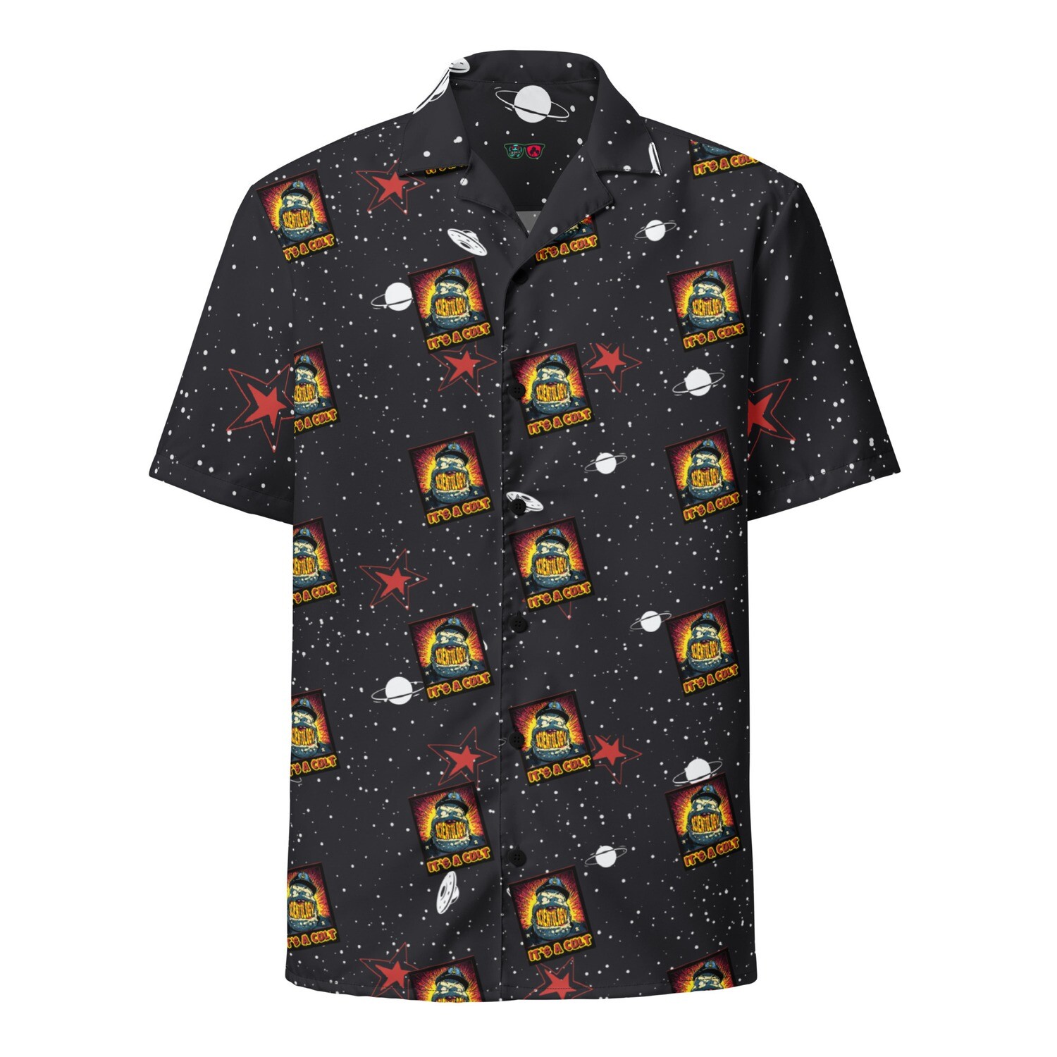 Unisex button shirt - Scientology: Needs To Pay Taxes