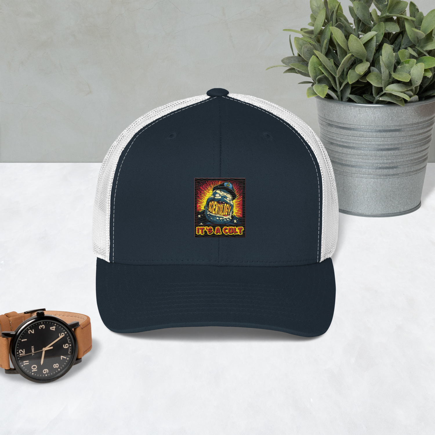 Trucker Cap - Scientology: Needs To Pay Taxes