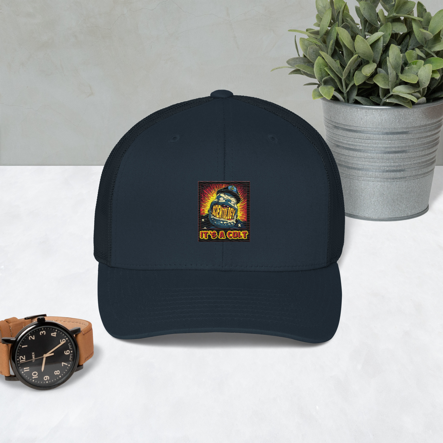Trucker Cap - Scientology: Needs To Pay Taxes