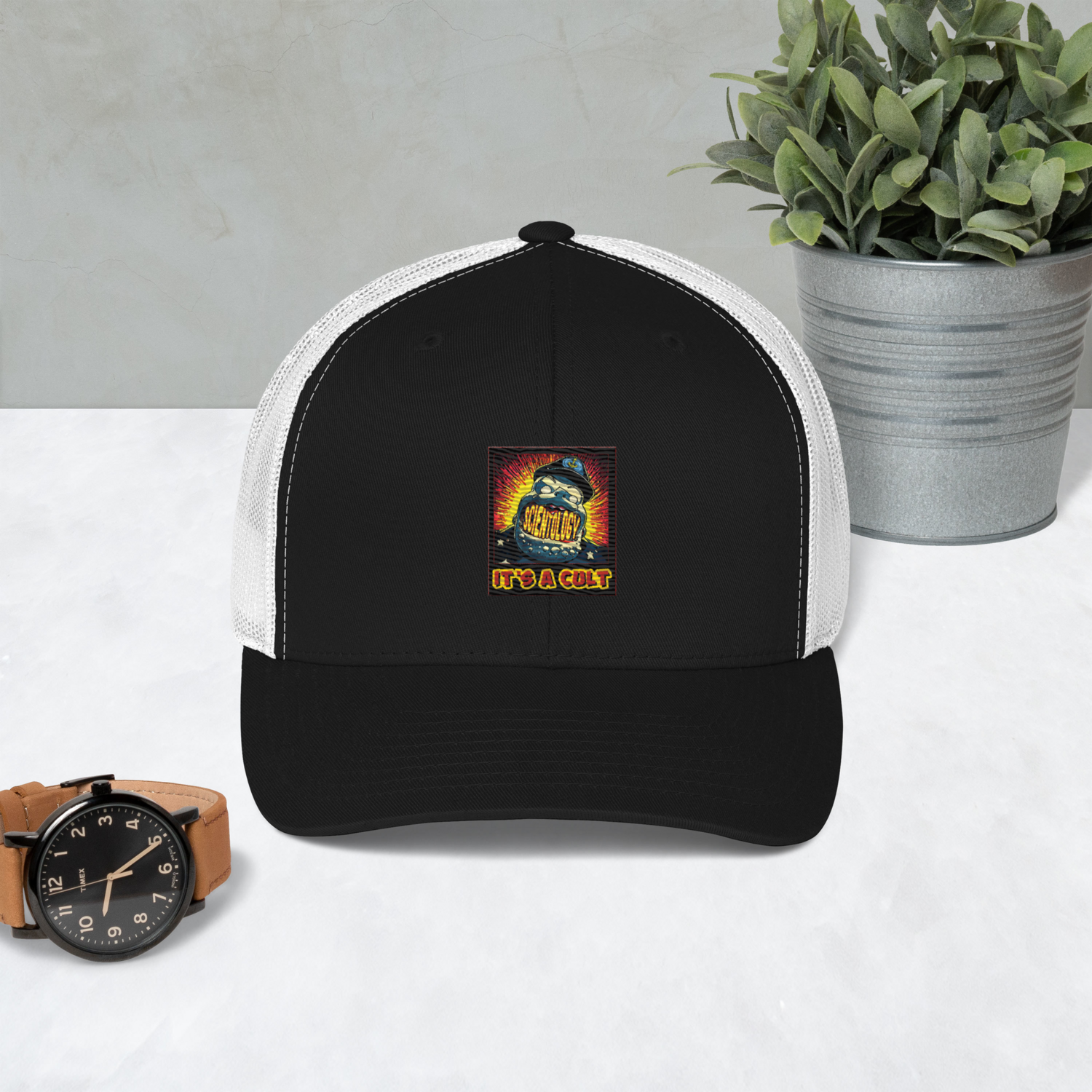 Trucker Cap - Scientology: Needs To Pay Taxes