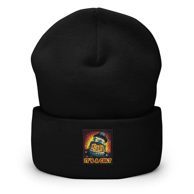 Cuffed Beanie - Scientology: Needs To Pay Taxes