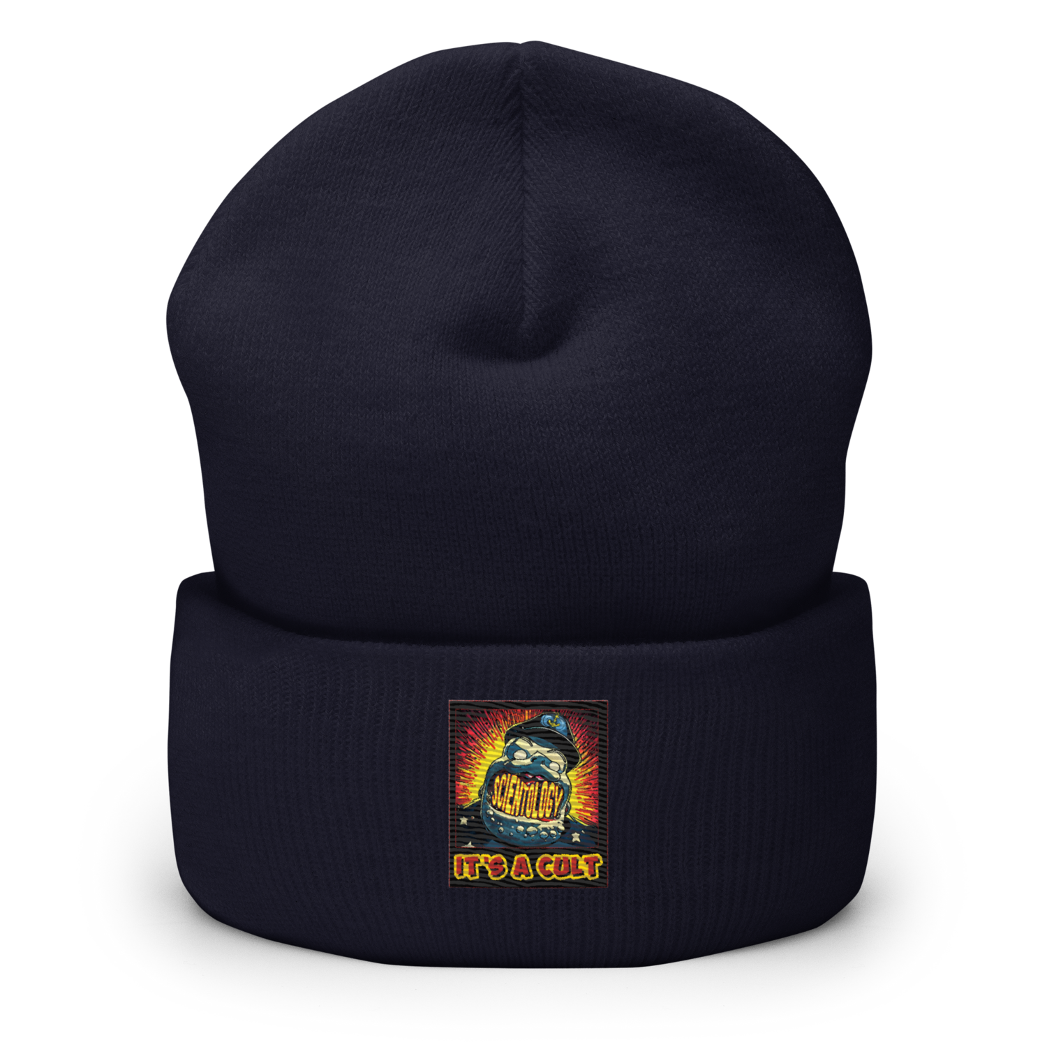 Cuffed Beanie - Scientology: Needs To Pay Taxes