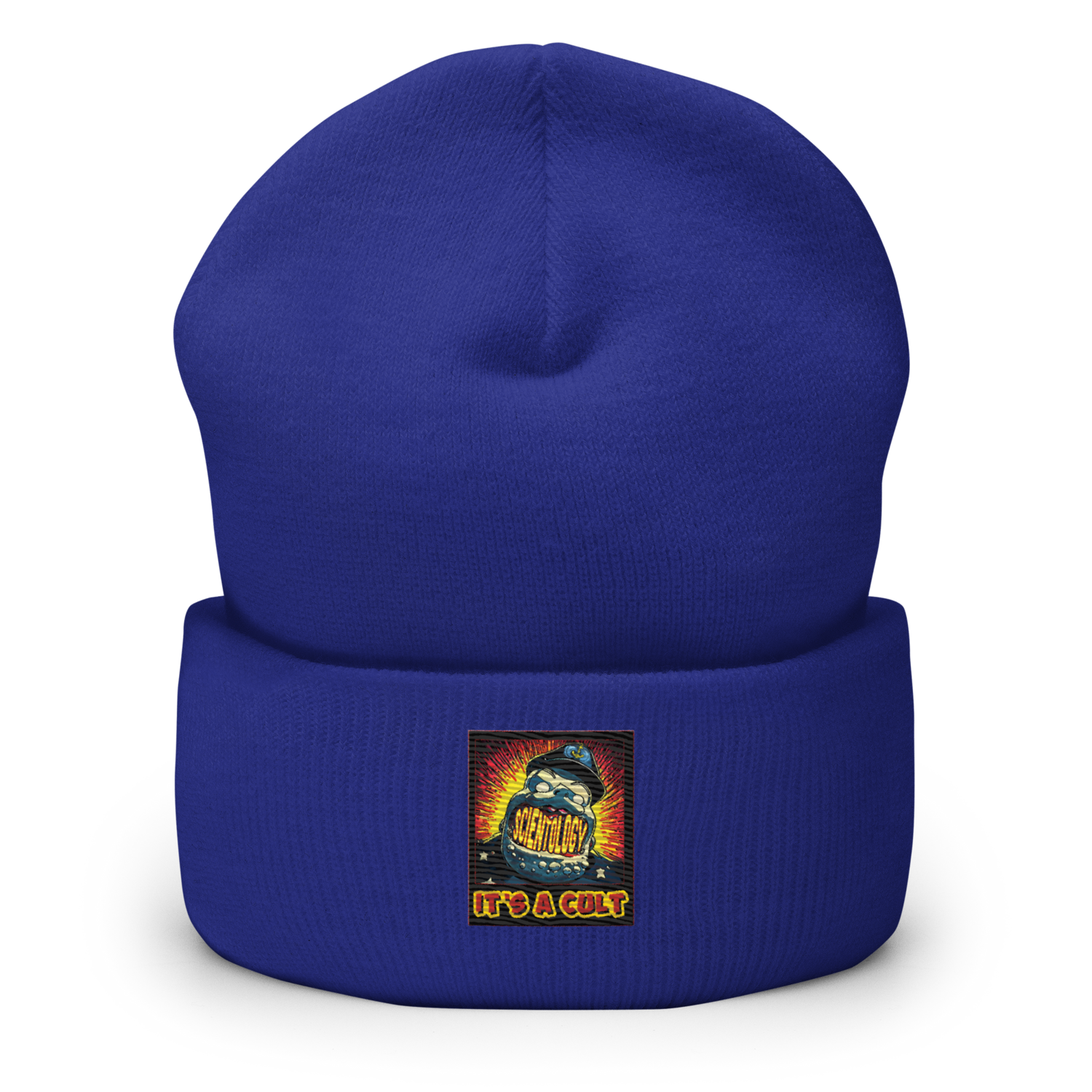 Cuffed Beanie - Scientology: Needs To Pay Taxes