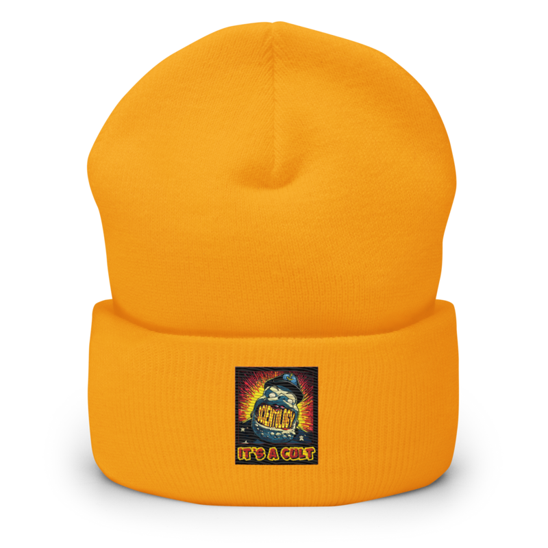 Cuffed Beanie - Scientology: Needs To Pay Taxes