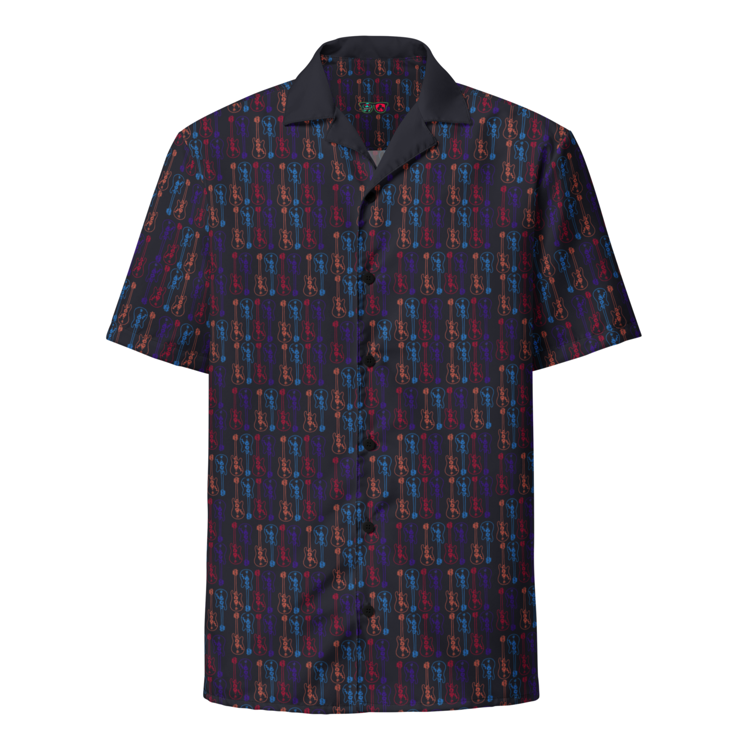 Unisex button shirt  - Studio Guitar - Black Sabbath