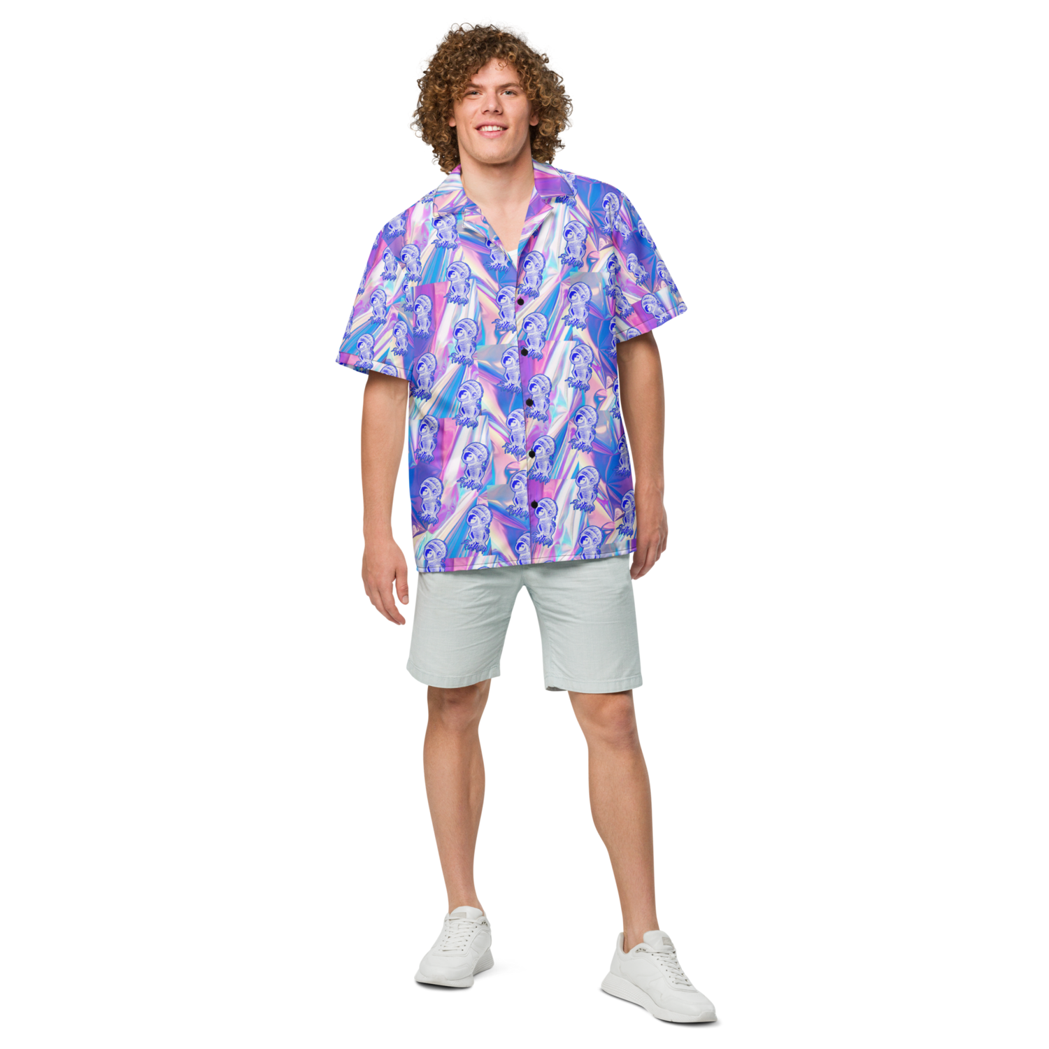 Unisex button shirt - Outta This World Rave