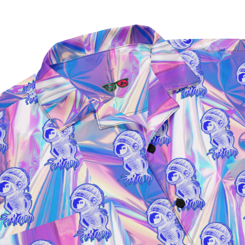 Unisex button shirt - Outta This World Rave