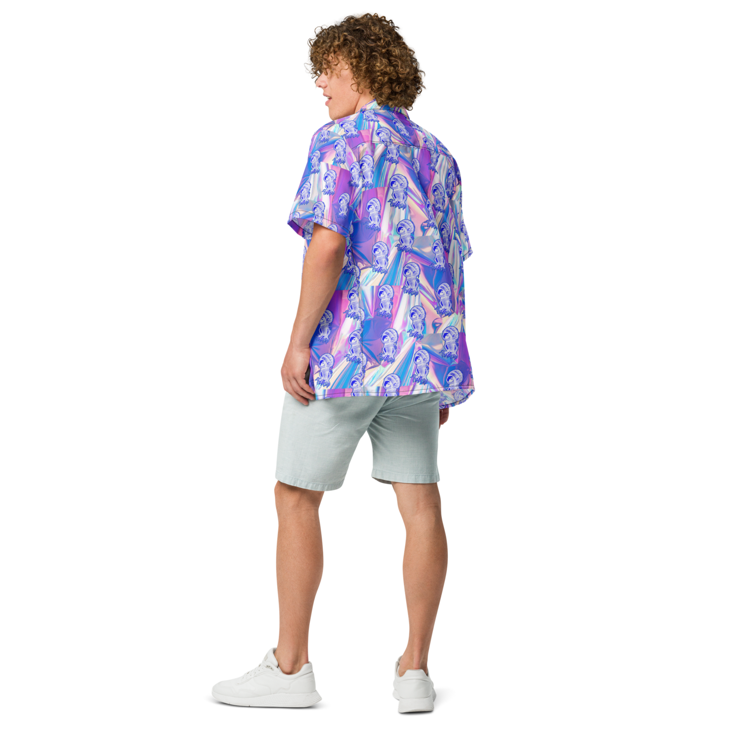 Unisex button shirt - Outta This World Rave