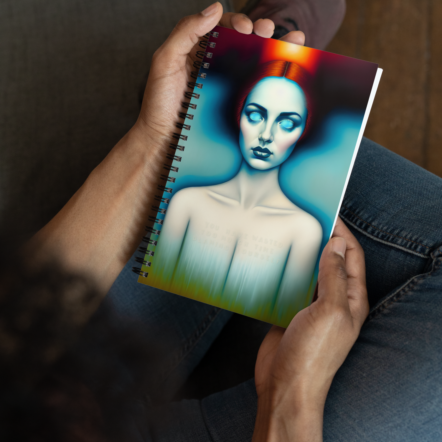Spiral notebook - Home Decor Design: Wasted Time