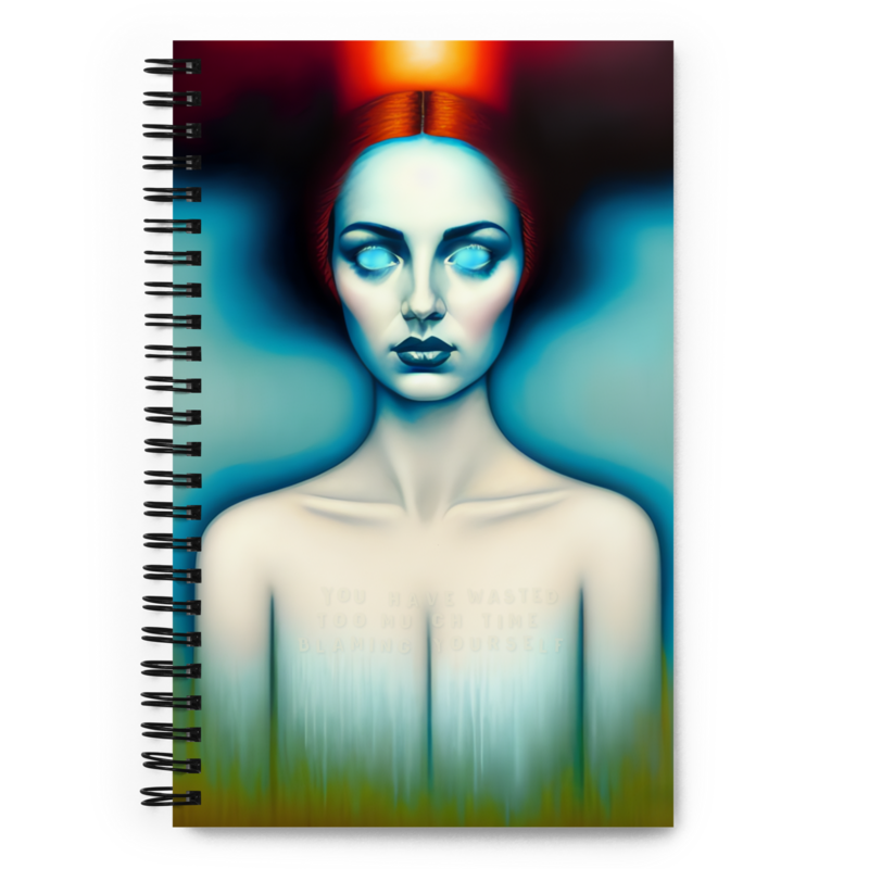 Spiral notebook - Wasted Time