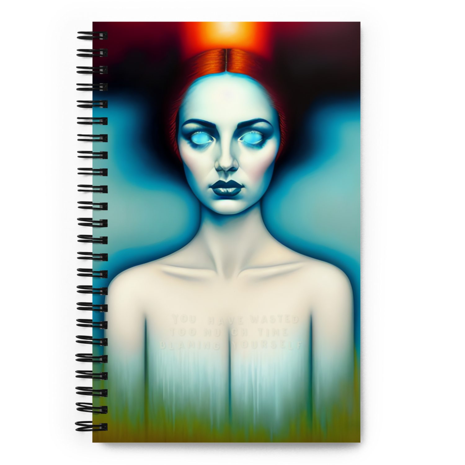 Spiral notebook - Wasted Time