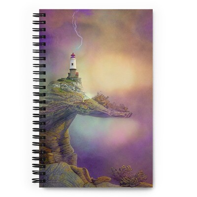Spiral notebook - Lighthouse Dreams