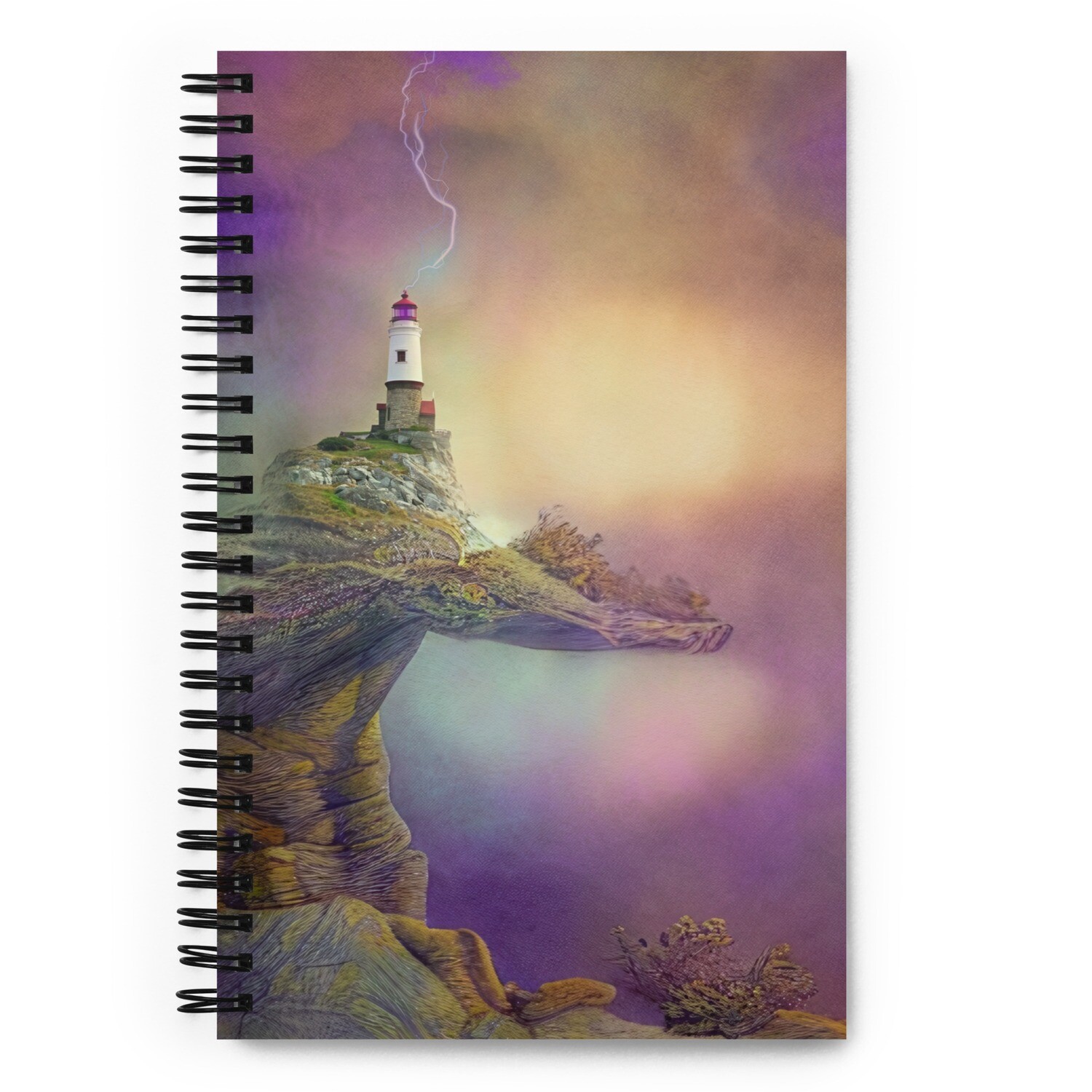 Spiral notebook - Lighthouse Dreams
