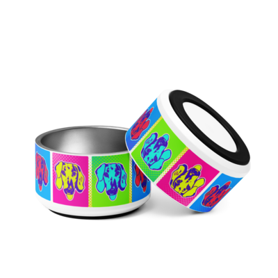Pet bowl - Dachshund - Retro Pop Art