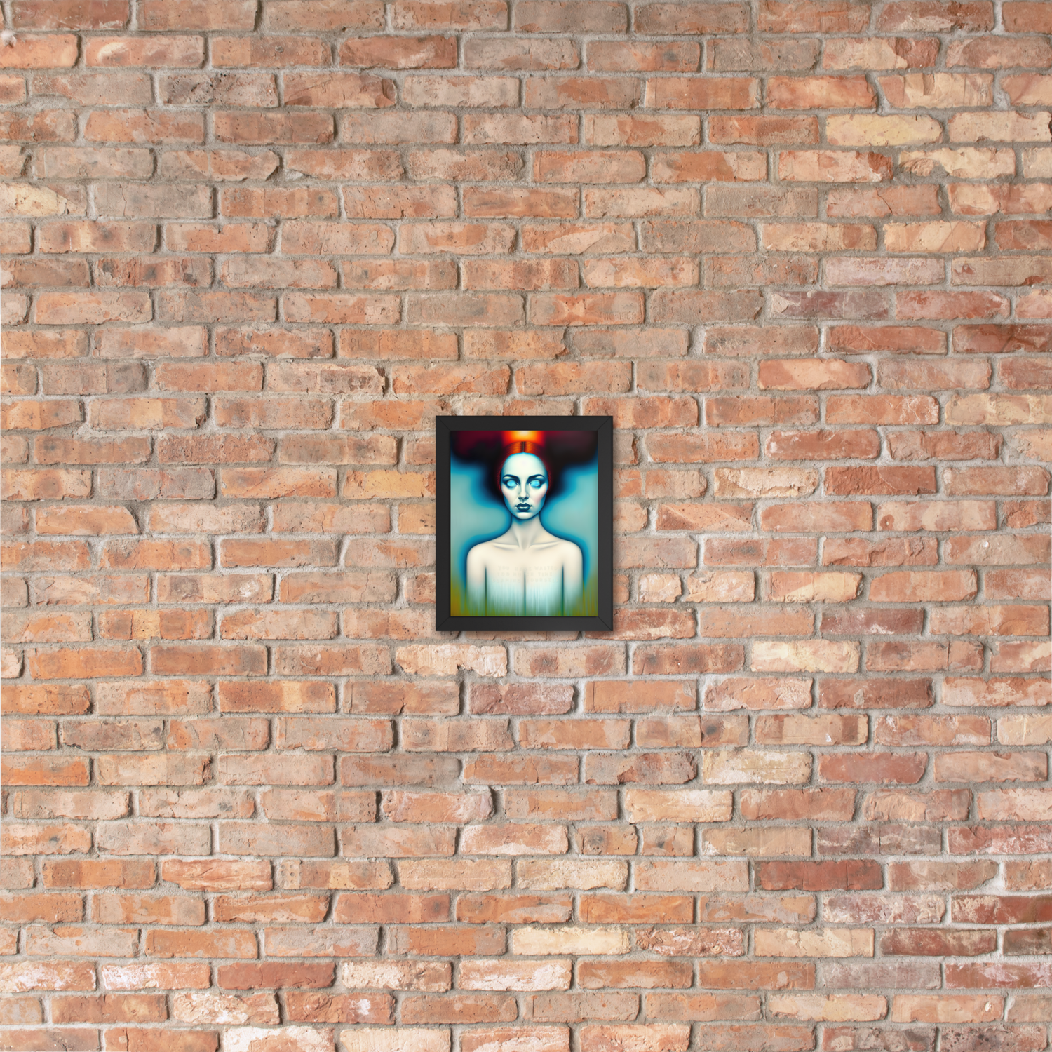 Framed Wall Art - Wasted Time