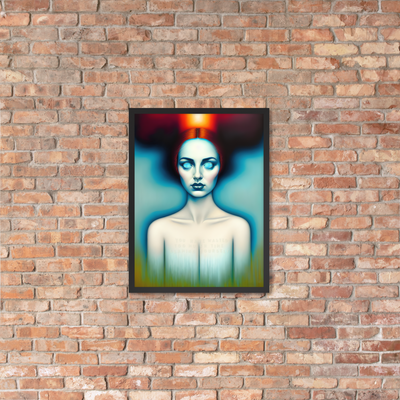 Framed Wall Art - Wasted Time