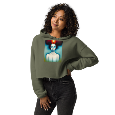 Crop Hoodie - Wasted Time