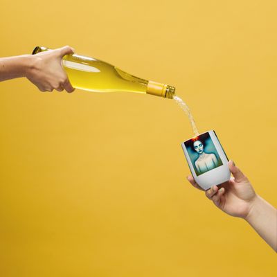 Wine tumbler - Wasted Time