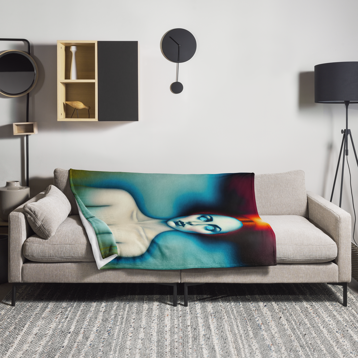 Throw Blanket - Wasted Time