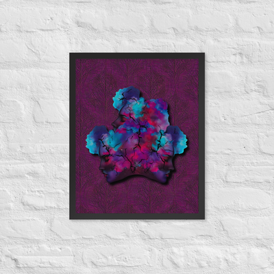 Framed Wall Art - Home Decor Design: Generational Cycles