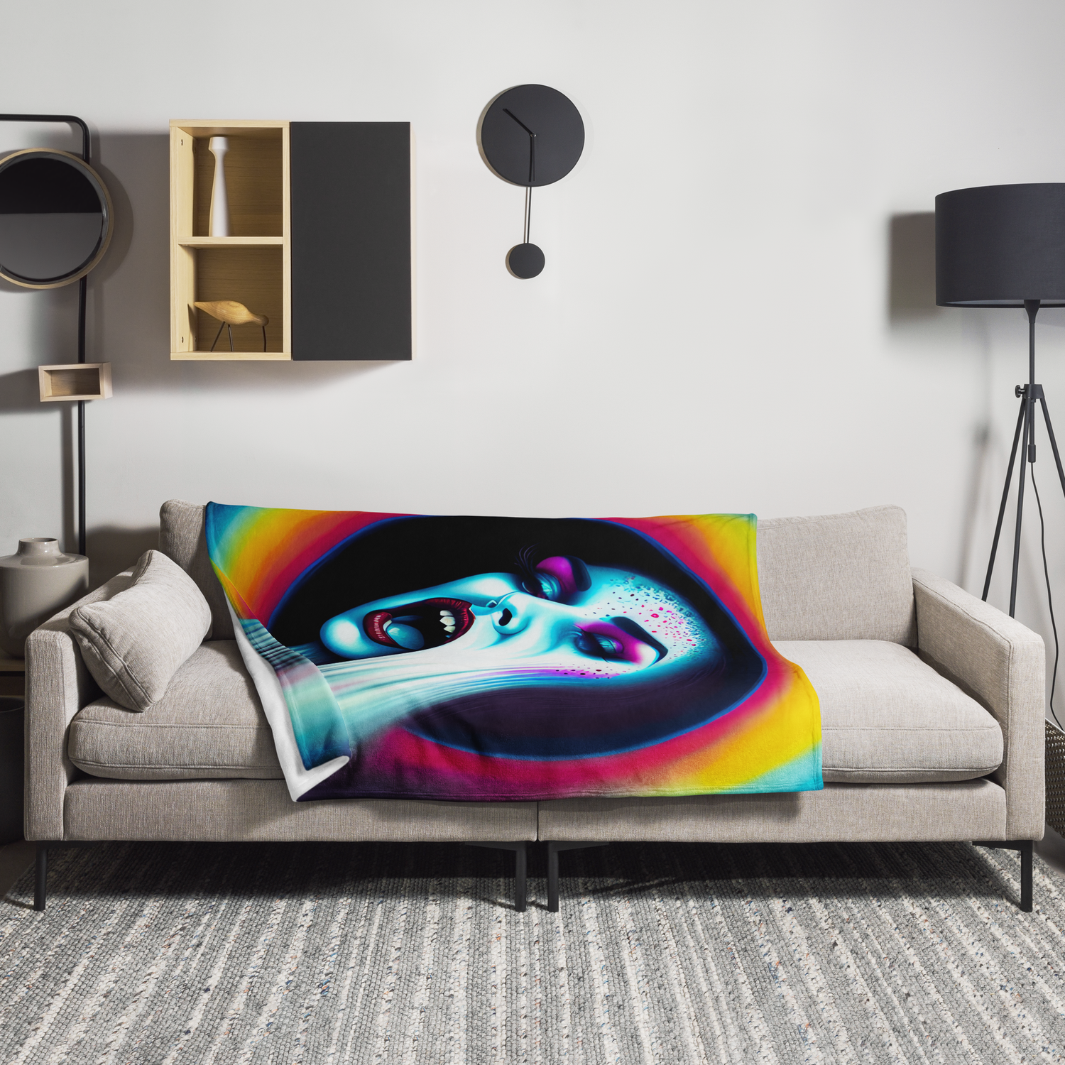Throw Blanket - DayMare of Reality
