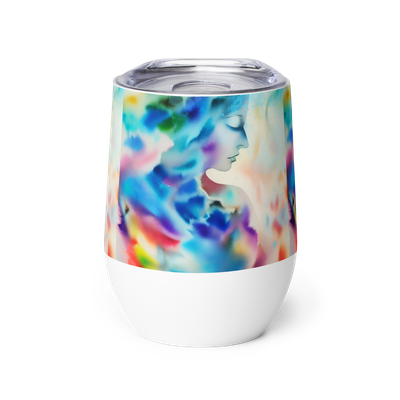 Wine tumbler - Home Decor Design: Resigned Compliance Experience Empathy
