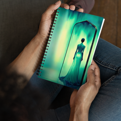 Spiral notebook - Home Decor Design: Reflective Portal