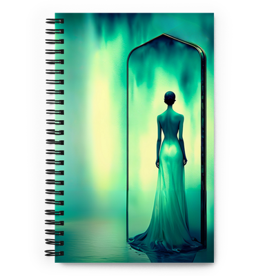 Spiral notebook - Reflective Portal