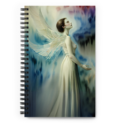 Spiral notebook - Angelic Glow