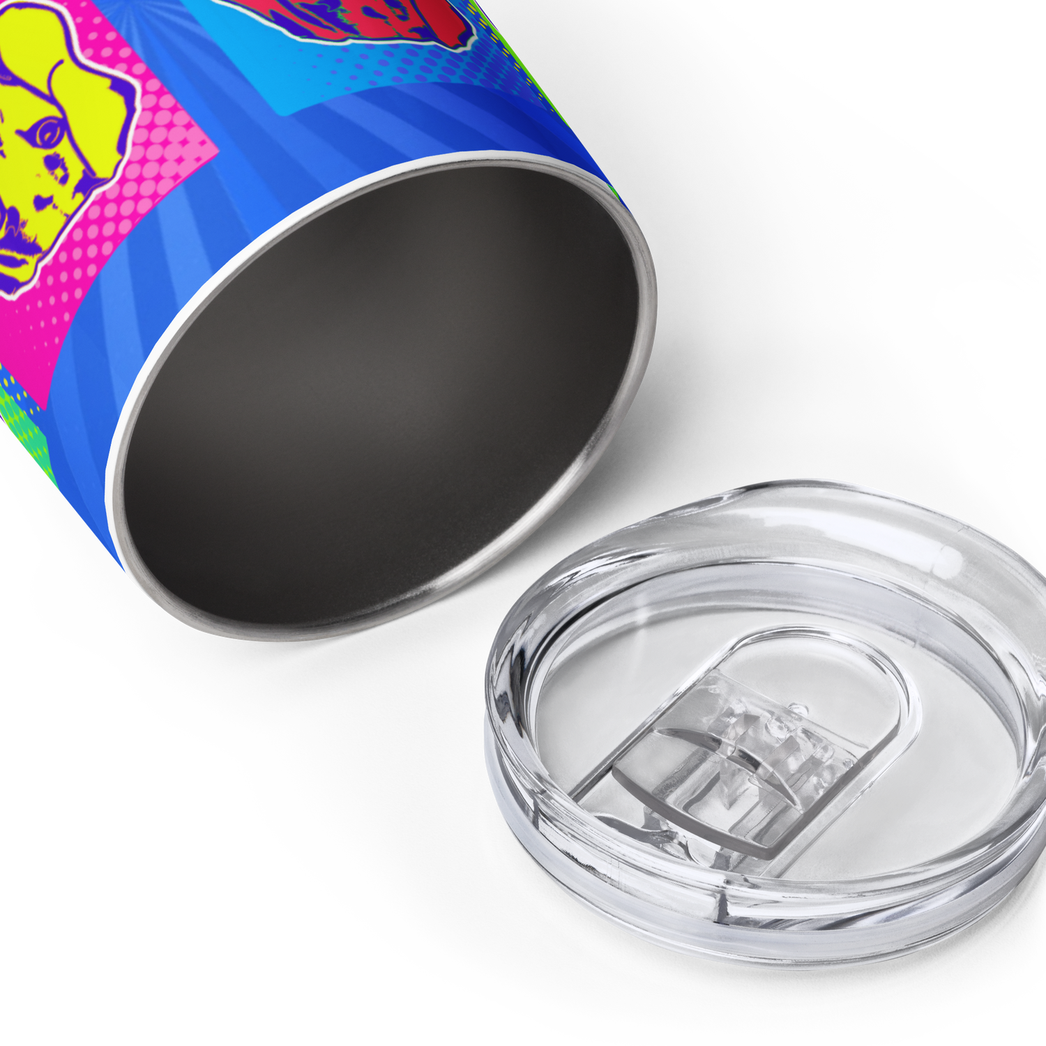 Wine tumbler - Dachshund Retro Pop Art