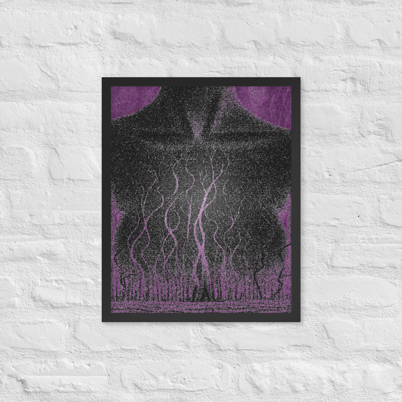 Framed Wall Art - Traumatic Strangulation
