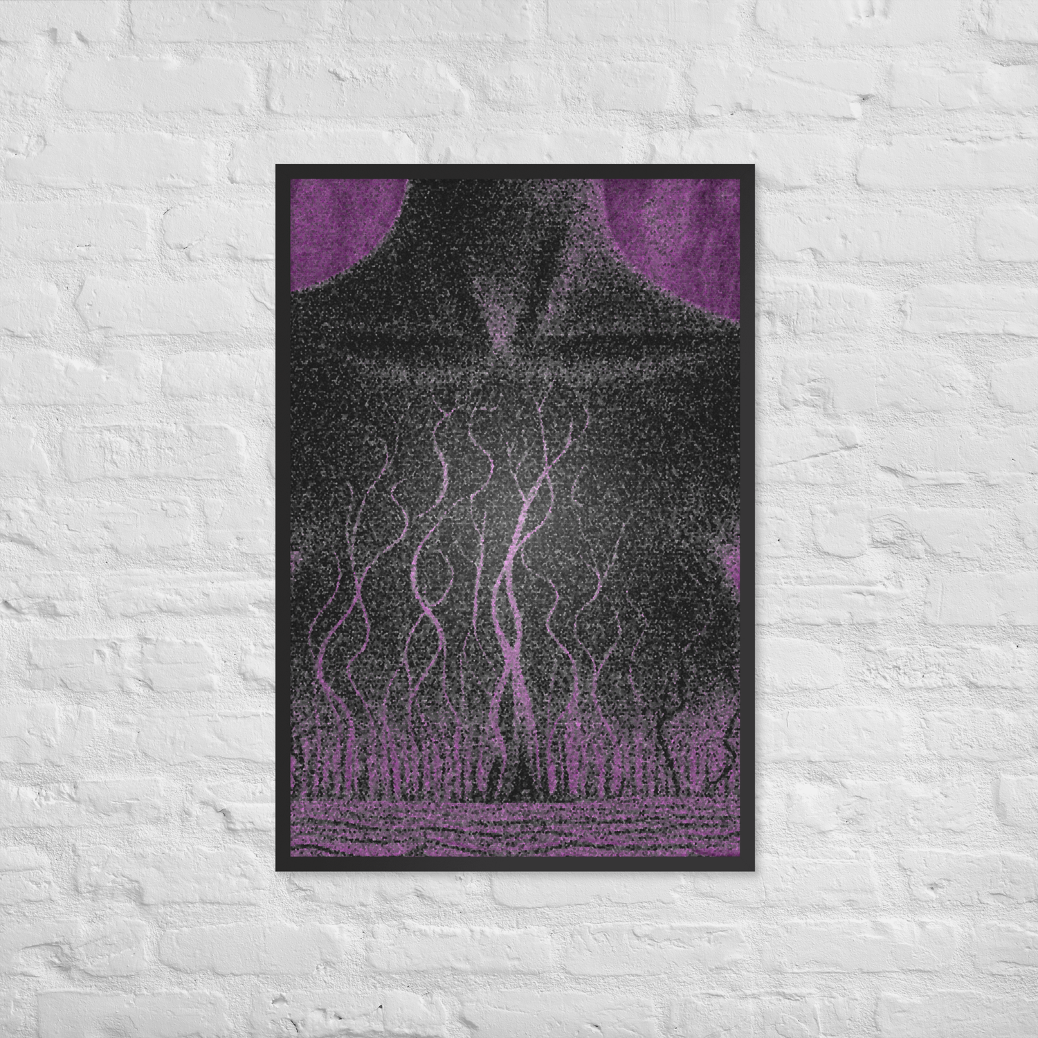 Framed Wall Art - Traumatic Strangulation