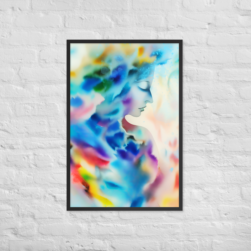 Framed Wall Art - Resigned Compliance