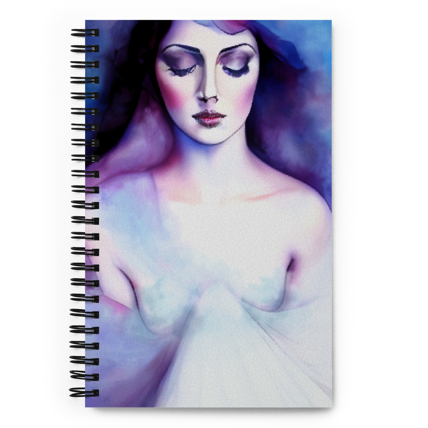 Spiral notebook - Warm Crisp Sheets