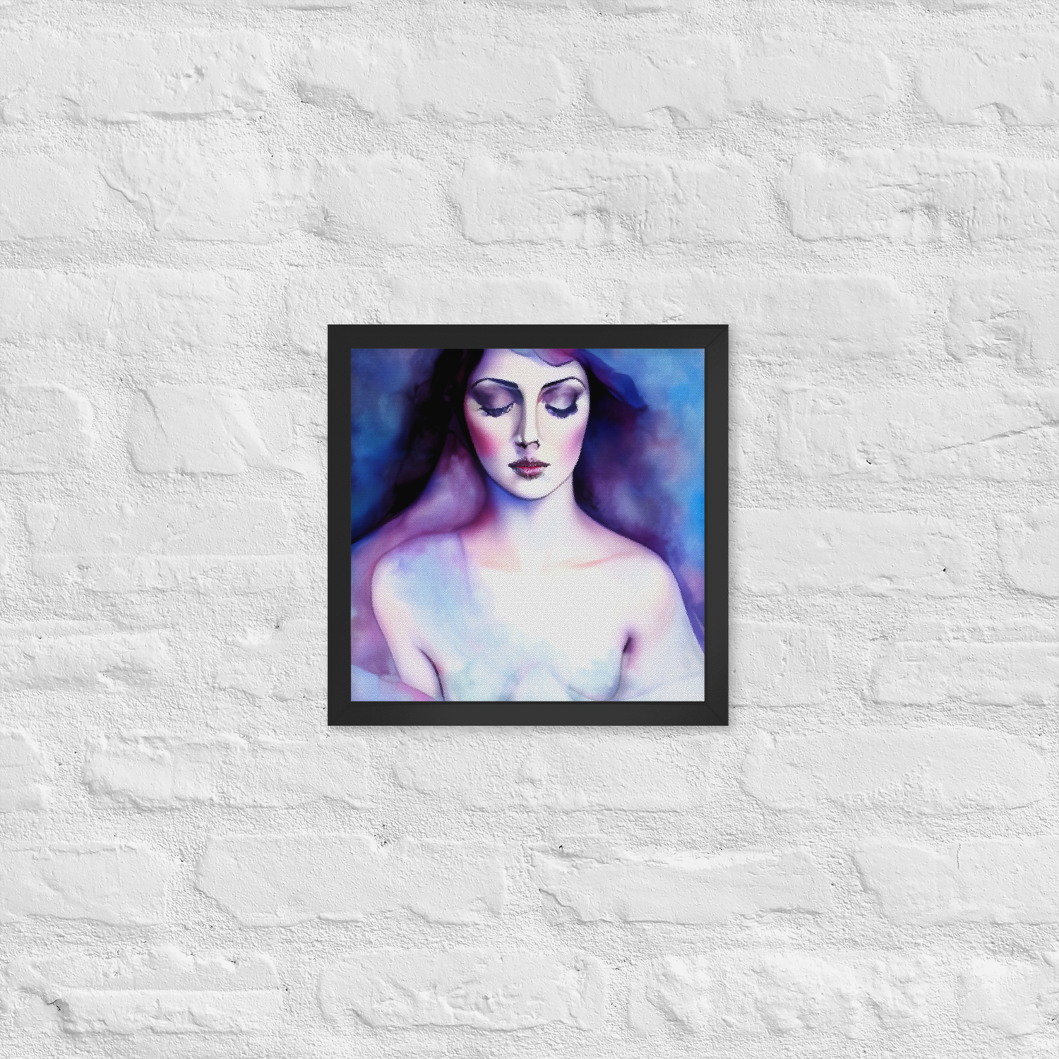 Framed Wall Art - Warm Crisp Sheets 