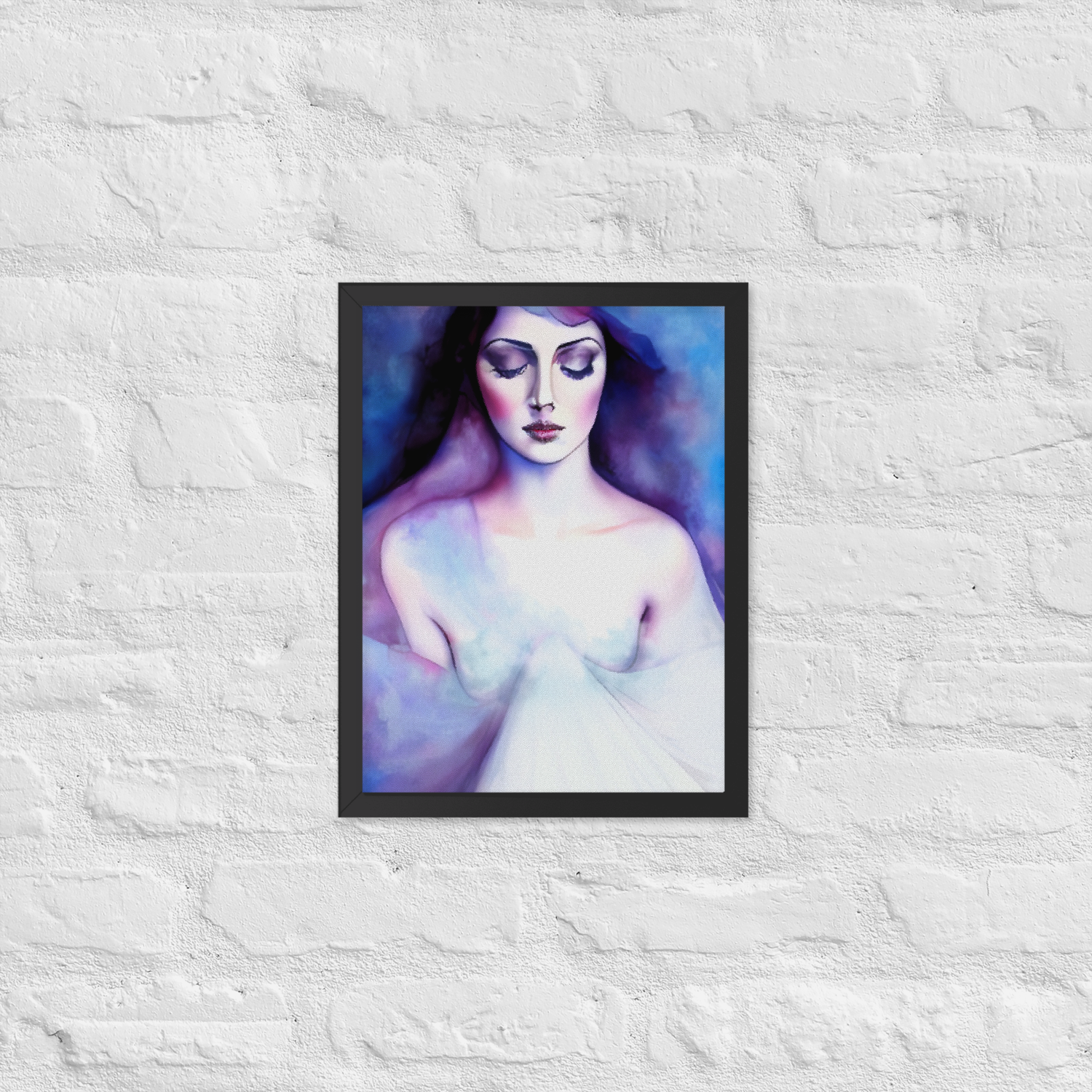 Framed Wall Art - Warm Crisp Sheets 