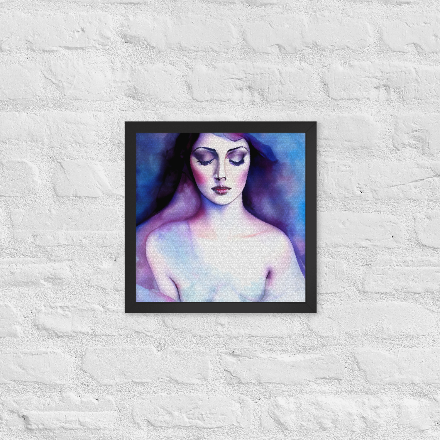 Framed Wall Art - Warm Crisp Sheets 
