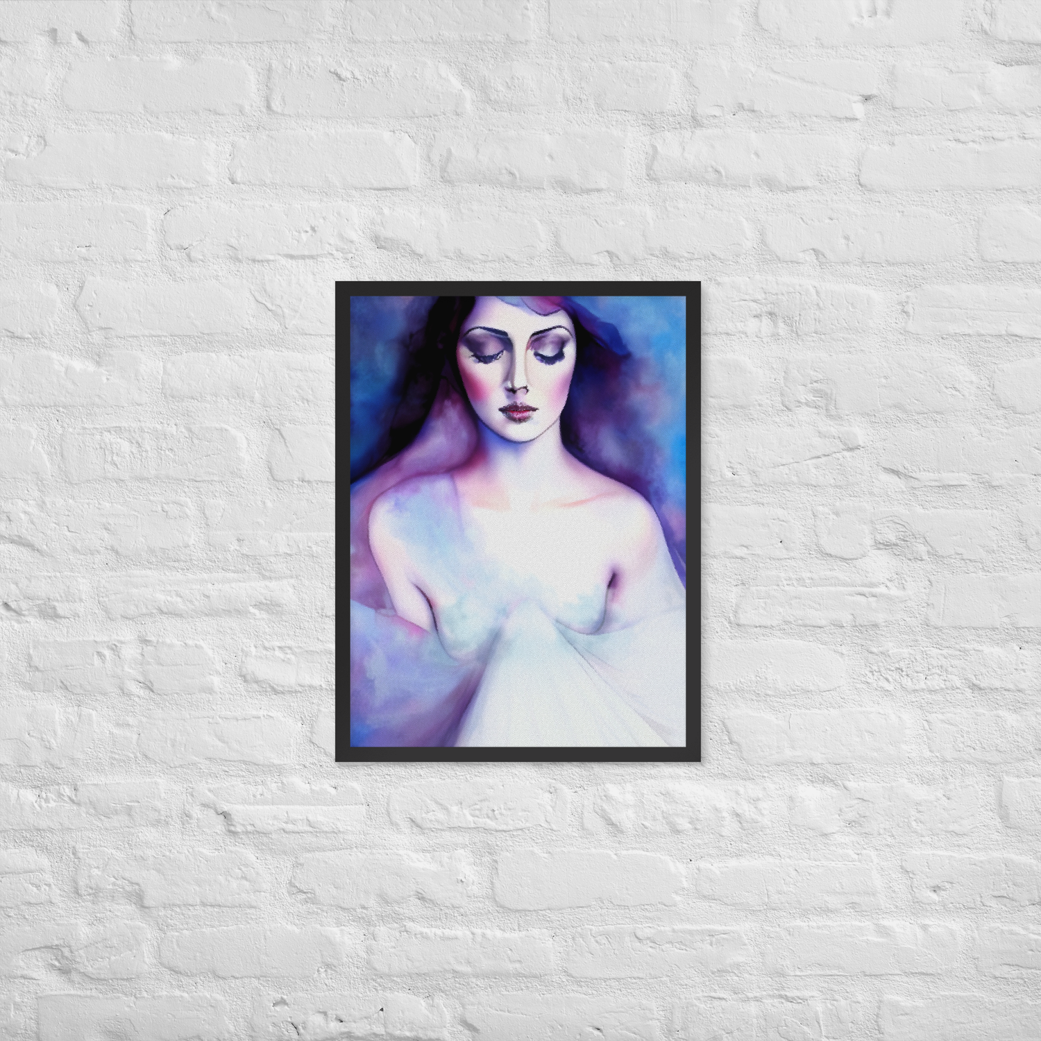 Framed Wall Art - Warm Crisp Sheets 
