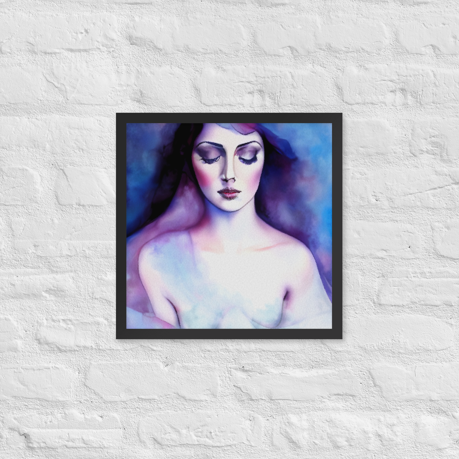 Framed Wall Art - Warm Crisp Sheets 