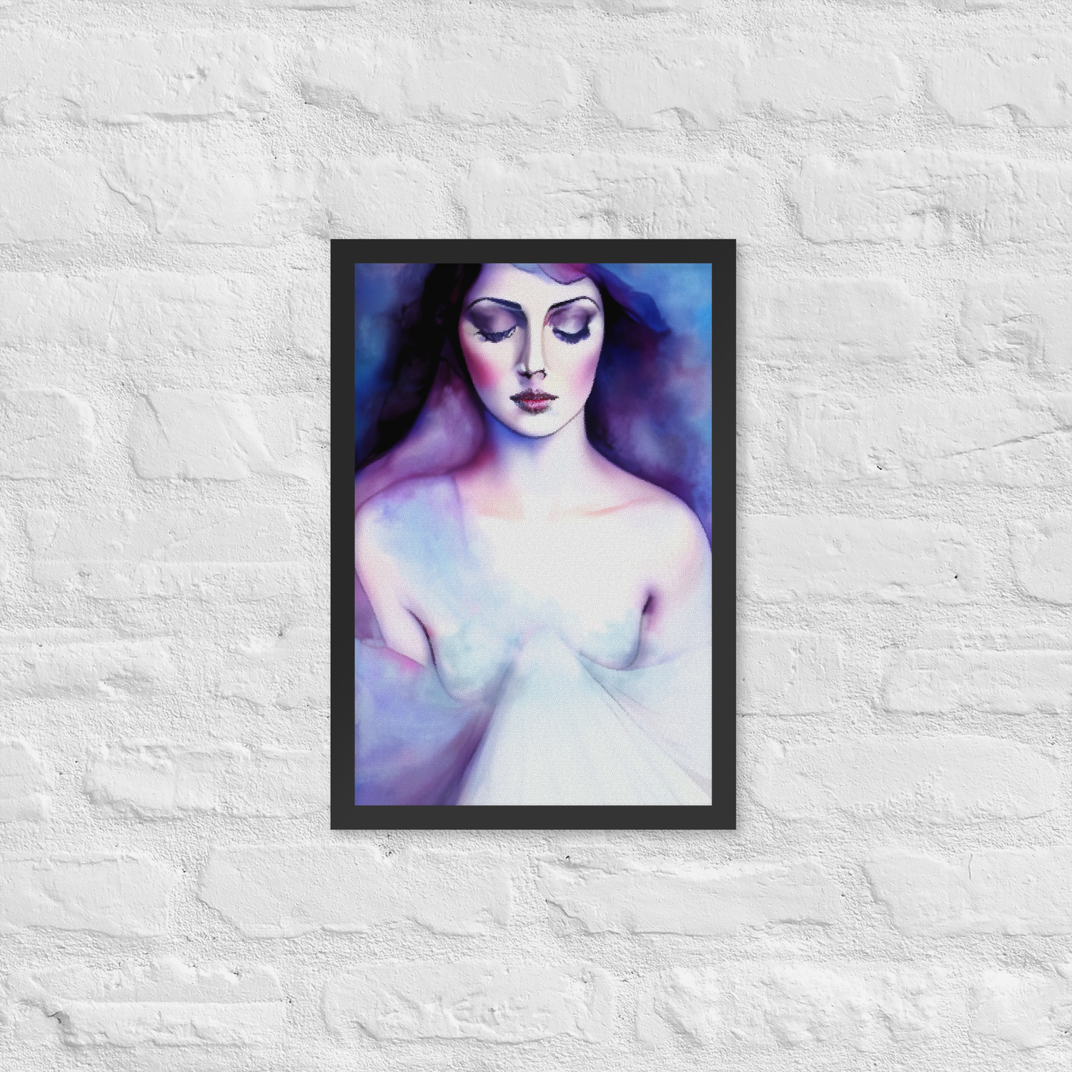 Framed Wall Art - Warm Crisp Sheets 