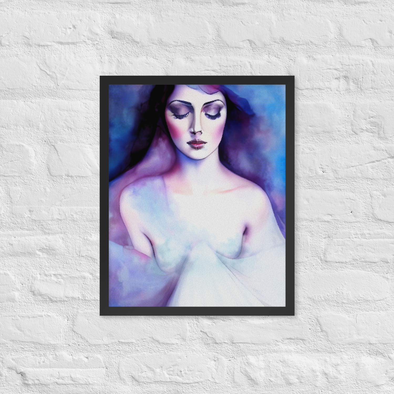 Framed Wall Art - Warm Crisp Sheets 