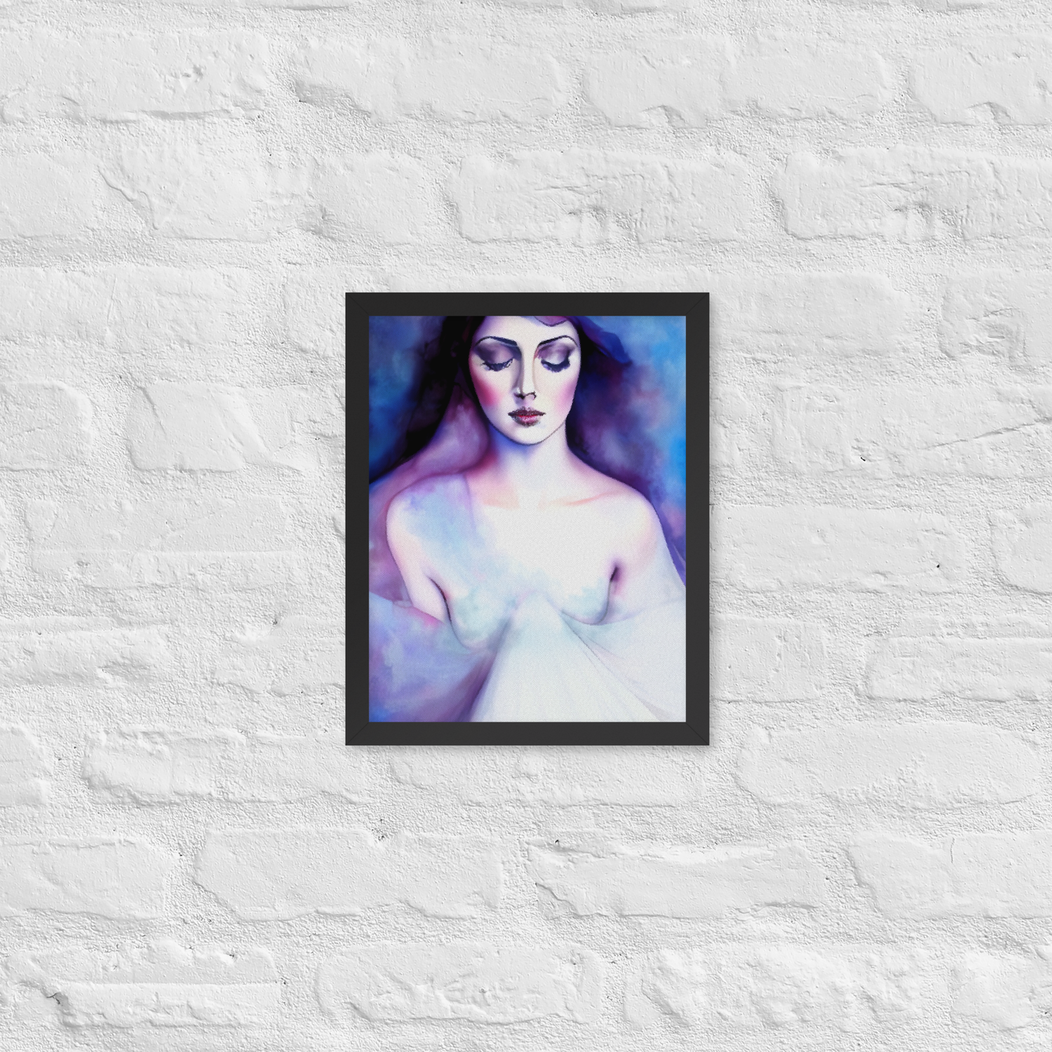Framed Wall Art - Warm Crisp Sheets 