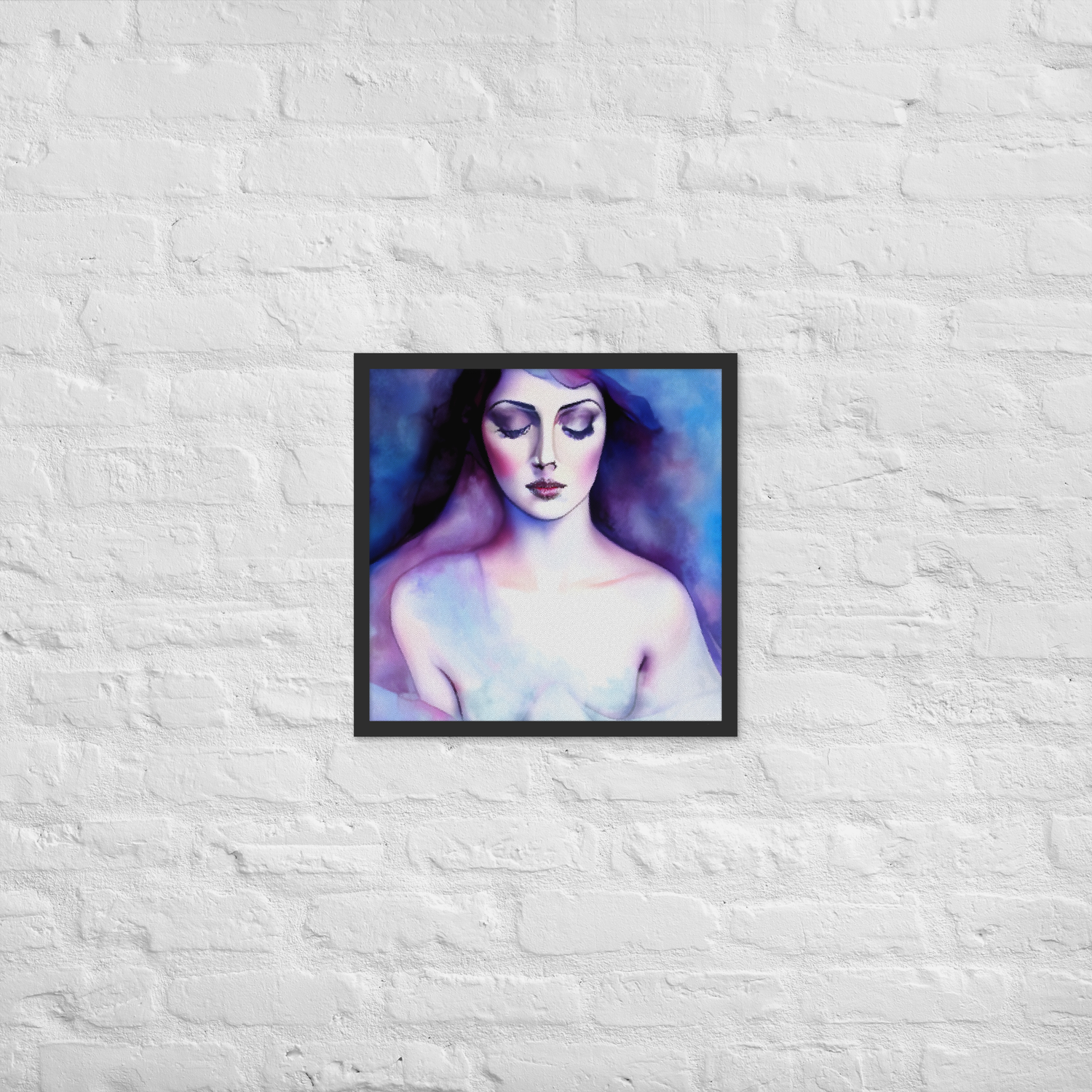 Framed Wall Art - Warm Crisp Sheets 