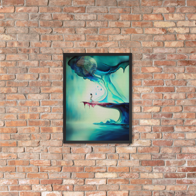 Framed Wall Art - On The Edge