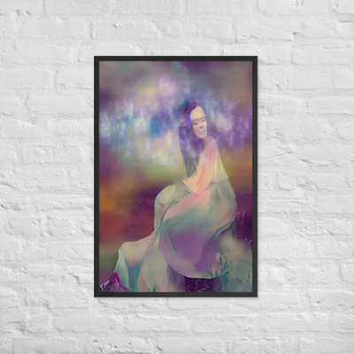 Framed Wall Art - Bandages For Emotional Wounds - Brain Fog