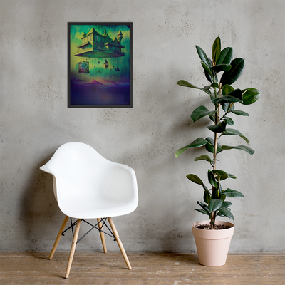 Framed Wall Art - Witch Quest
