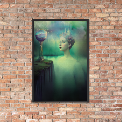 Framed Wall Art - Brushstrokes of Resilience - Spectator